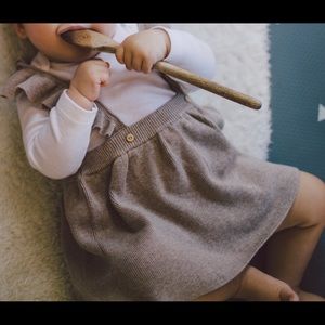 H&M Fine Knit Skirt with Straps